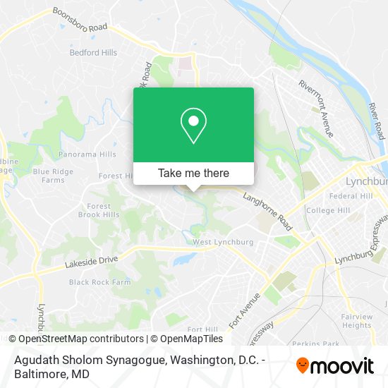 Mapa de Agudath Sholom Synagogue