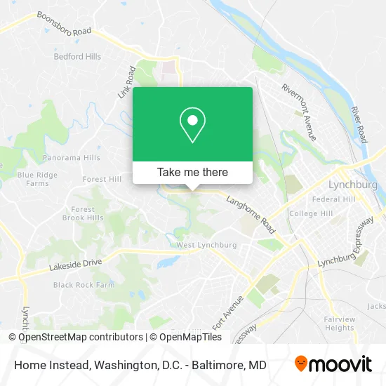 Home Instead map
