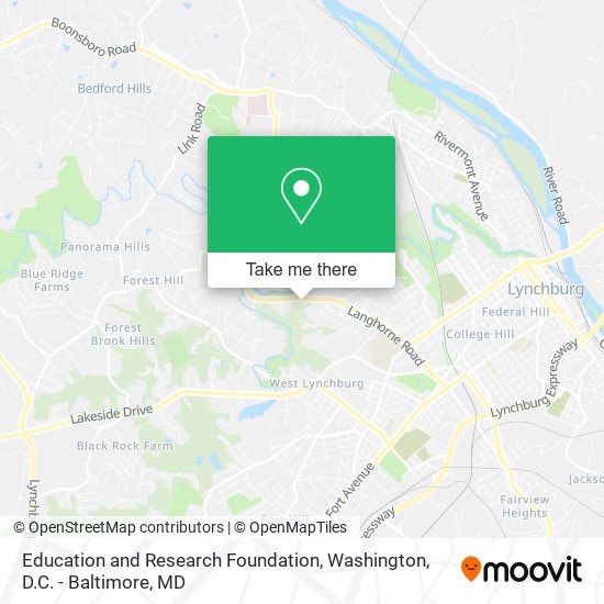 Education and Research Foundation map