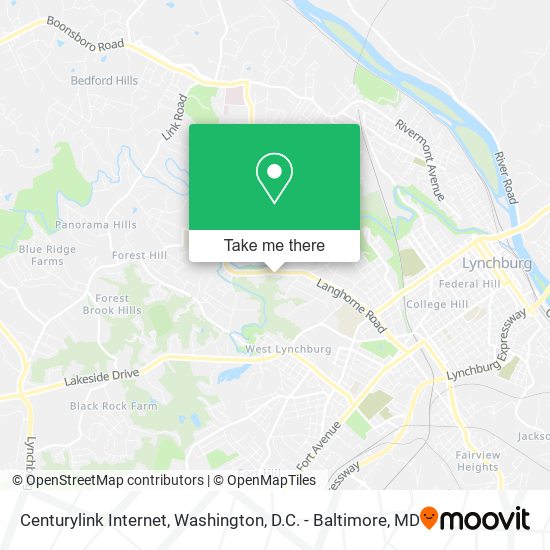Centurylink Internet map