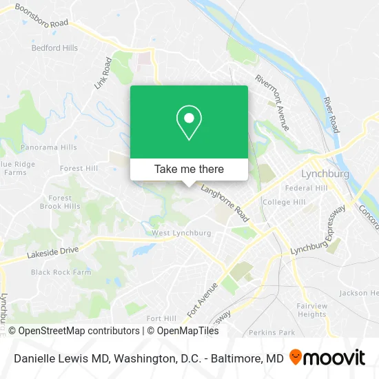Danielle Lewis MD map