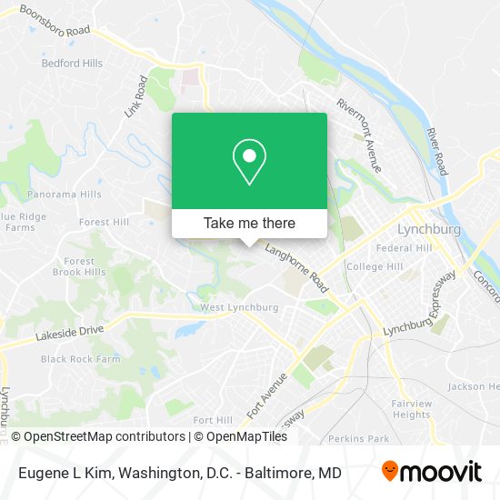 Mapa de Eugene L Kim