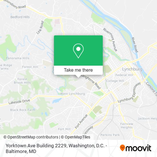 Yorktown Ave Building 2229 map