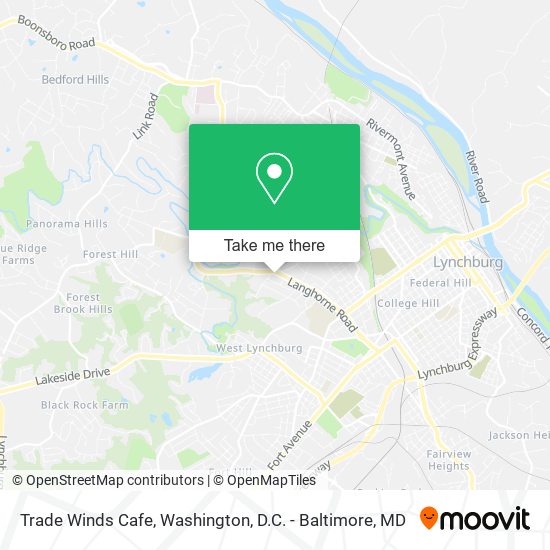 Mapa de Trade Winds Cafe