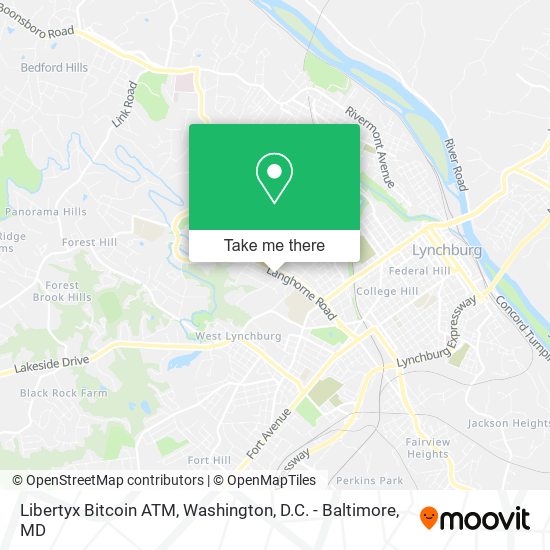 Libertyx Bitcoin ATM map
