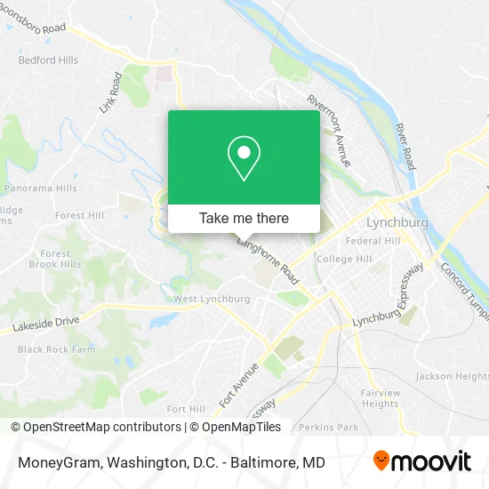 MoneyGram map
