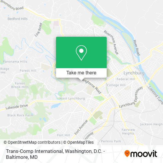 Trans-Comp International map