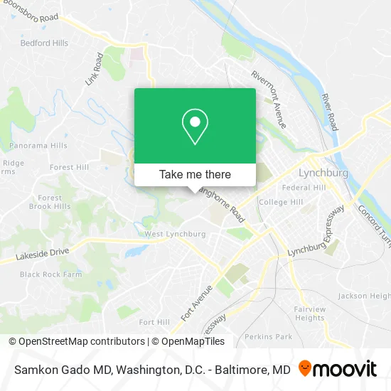 Mapa de Samkon Gado MD