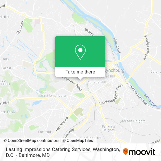 Lasting Impressions Catering Services map