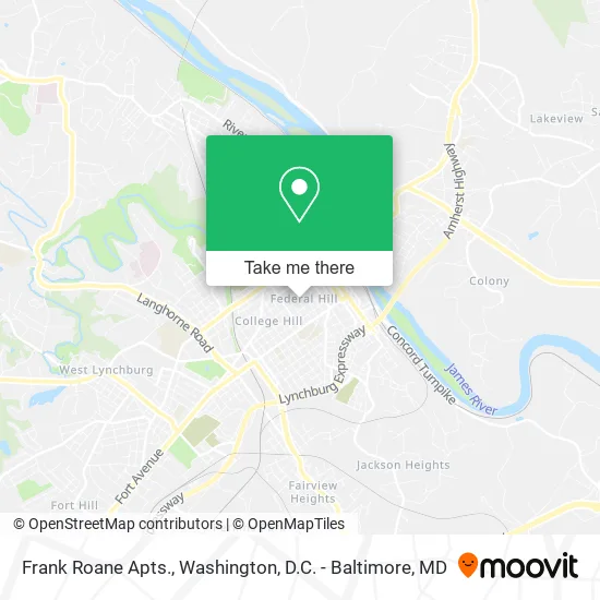 Mapa de Frank Roane Apts.