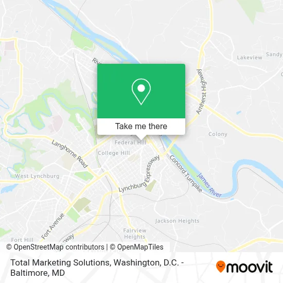 Total Marketing Solutions map