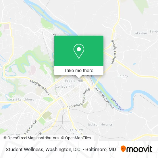 Student Wellness map