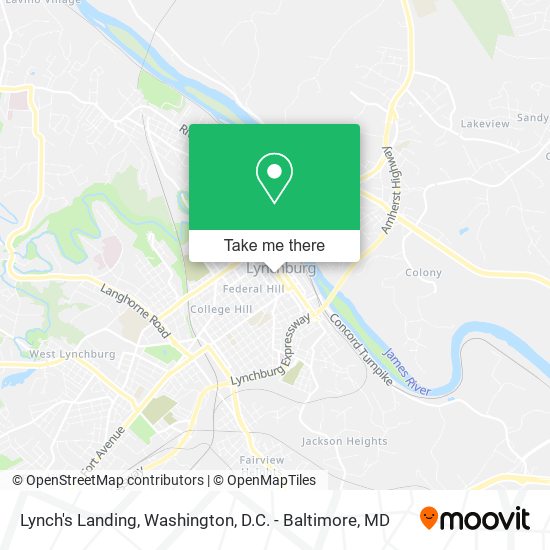 Lynch's Landing map
