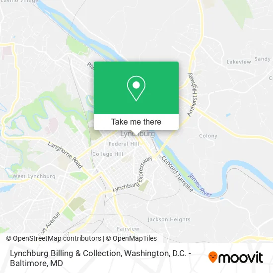 Lynchburg Billing & Collection map