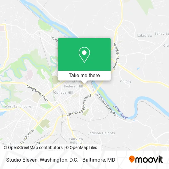 Studio Eleven map