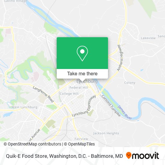 Quik-E Food Store map