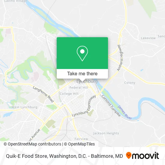 Quik-E Food Store map