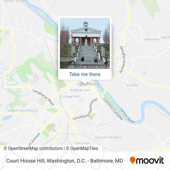 Mapa de Court House Hill