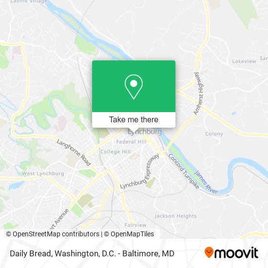 Daily Bread map