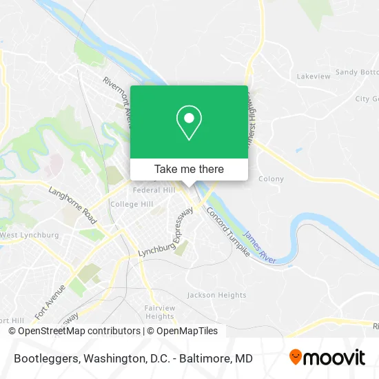 Mapa de Bootleggers
