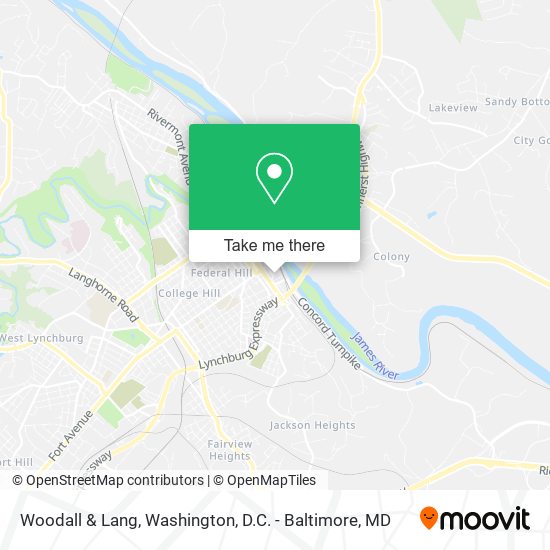 Woodall & Lang map