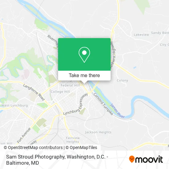 Mapa de Sam Stroud Photography