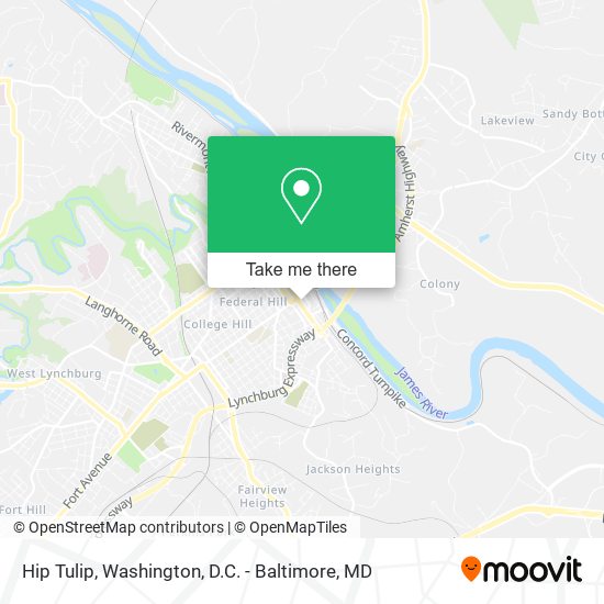 Mapa de Hip Tulip