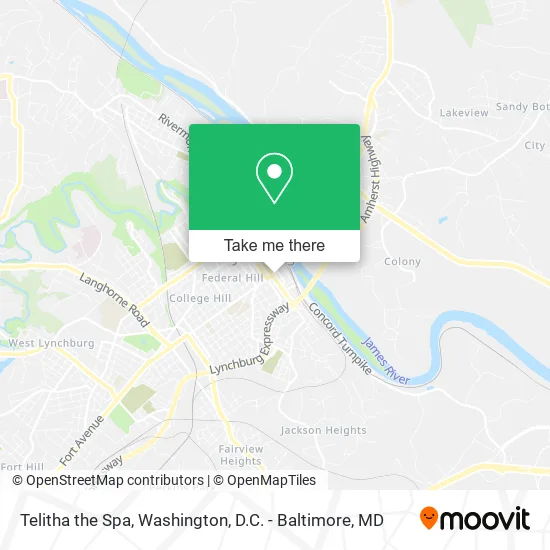 Mapa de Telitha the Spa