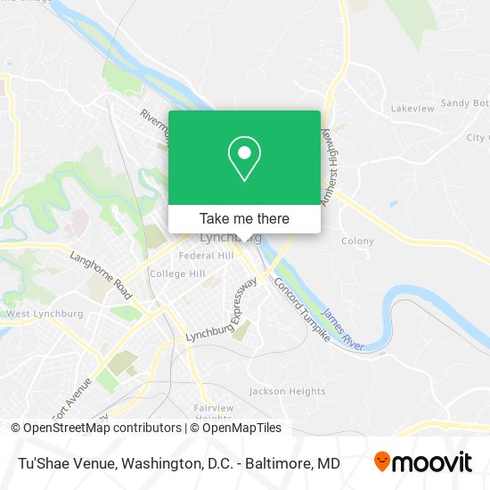 Mapa de Tu'Shae Venue