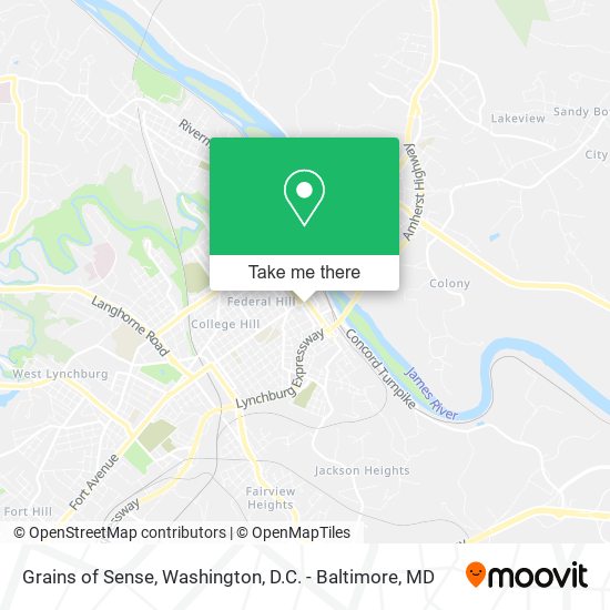 Grains of Sense map