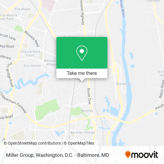 Miller Group map