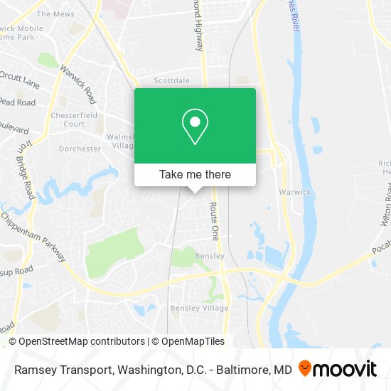Mapa de Ramsey Transport
