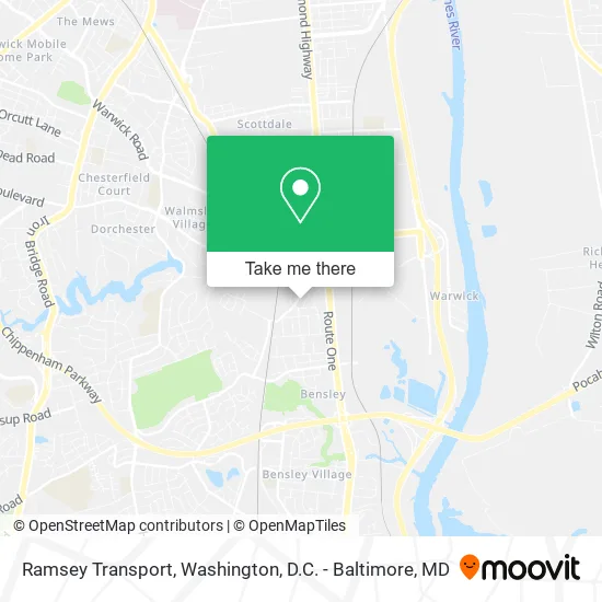 Ramsey Transport map