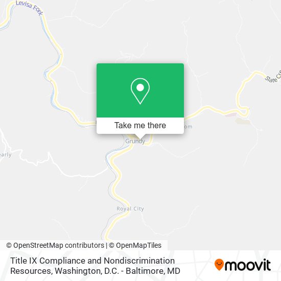 Title IX Compliance and Nondiscrimination Resources map