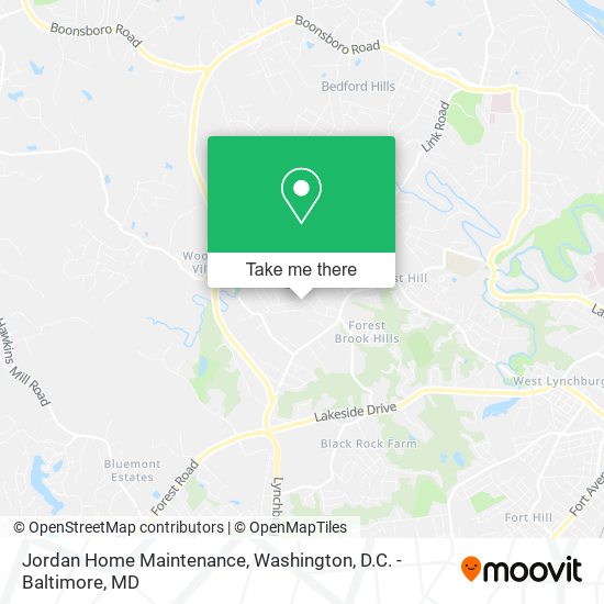Mapa de Jordan Home Maintenance