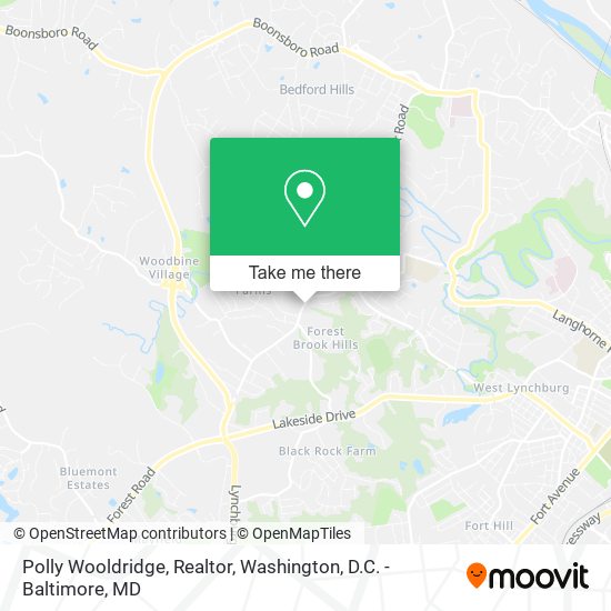 Polly Wooldridge, Realtor map
