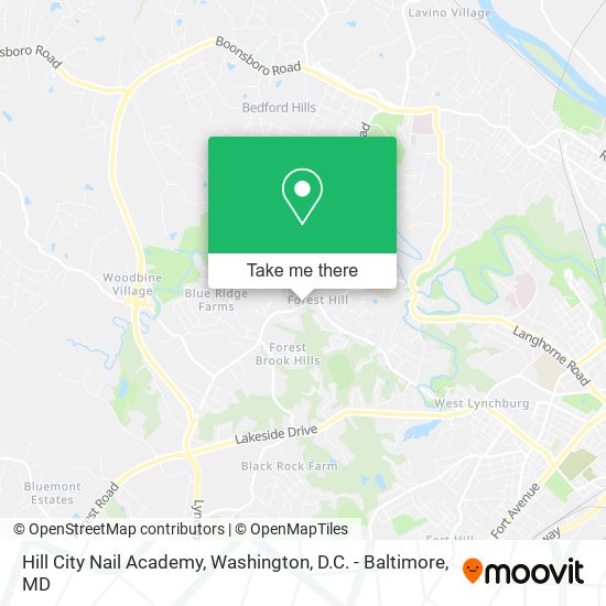 Hill City Nail Academy map