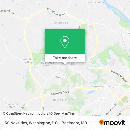 RS Novelties map