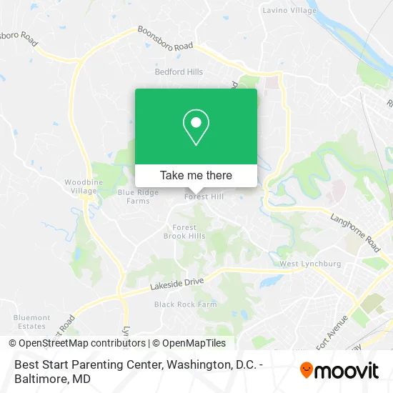 Best Start Parenting Center map