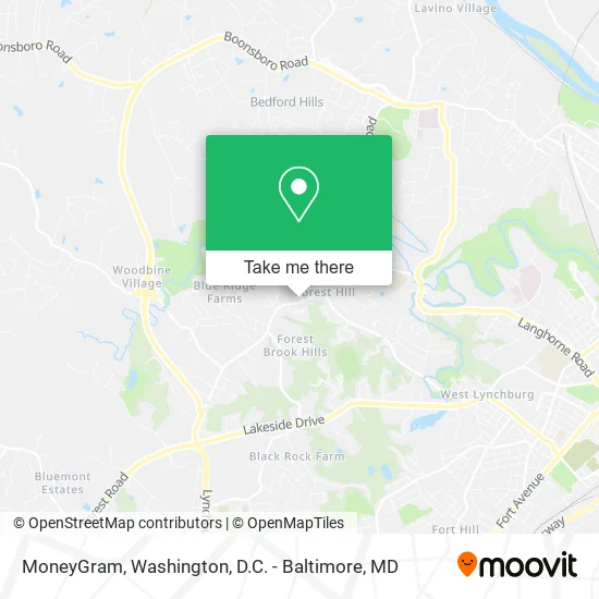 MoneyGram map