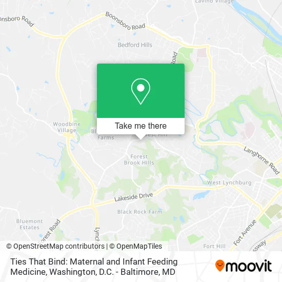 Ties That Bind: Maternal and Infant Feeding Medicine map