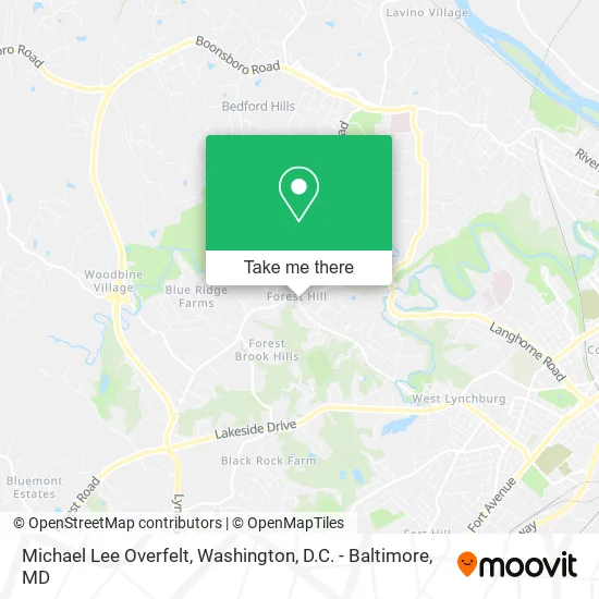 Michael Lee Overfelt map