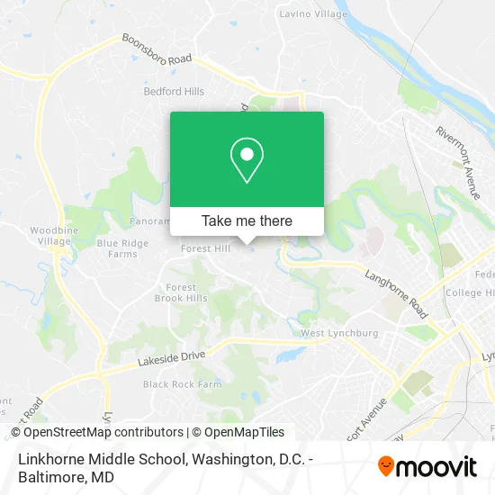 Linkhorne Middle School map