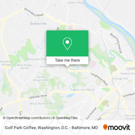 Golf Park Coffee map
