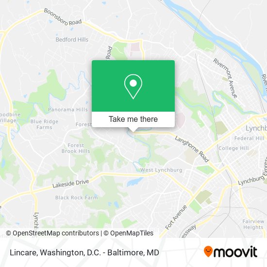 Lincare map