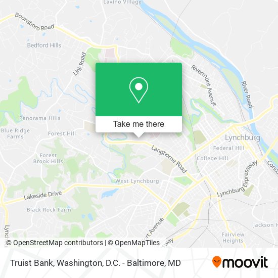 Truist Bank map