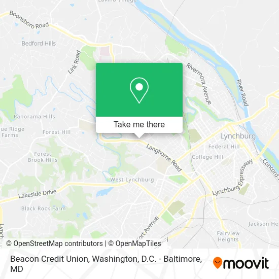 Beacon Credit Union map