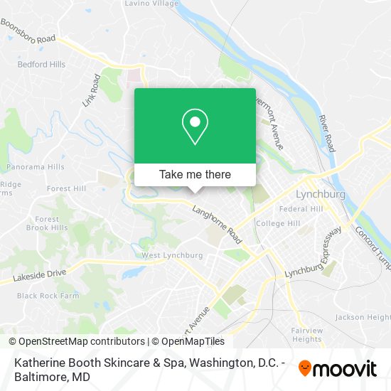 Katherine Booth Skincare & Spa map