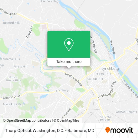 Mapa de Thorp Optical