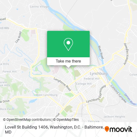 Lovell St Building 1406 map